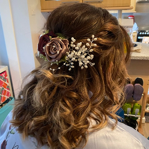 wedding hair